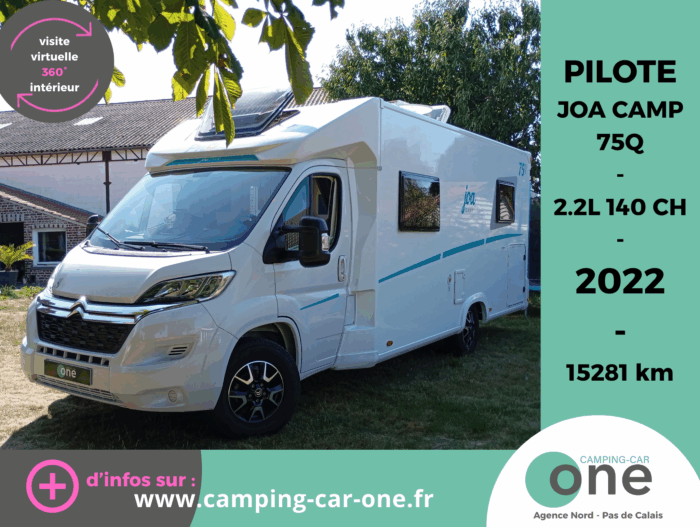 JOA CAMP-PILOTE 75Q - 2.2L 140CH
