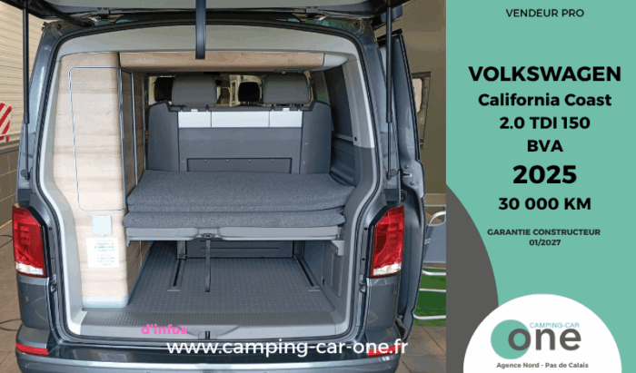 VOLKSWAGEN CALIFORNIA COAST 2.0 TDI 150 BVA – Image 4